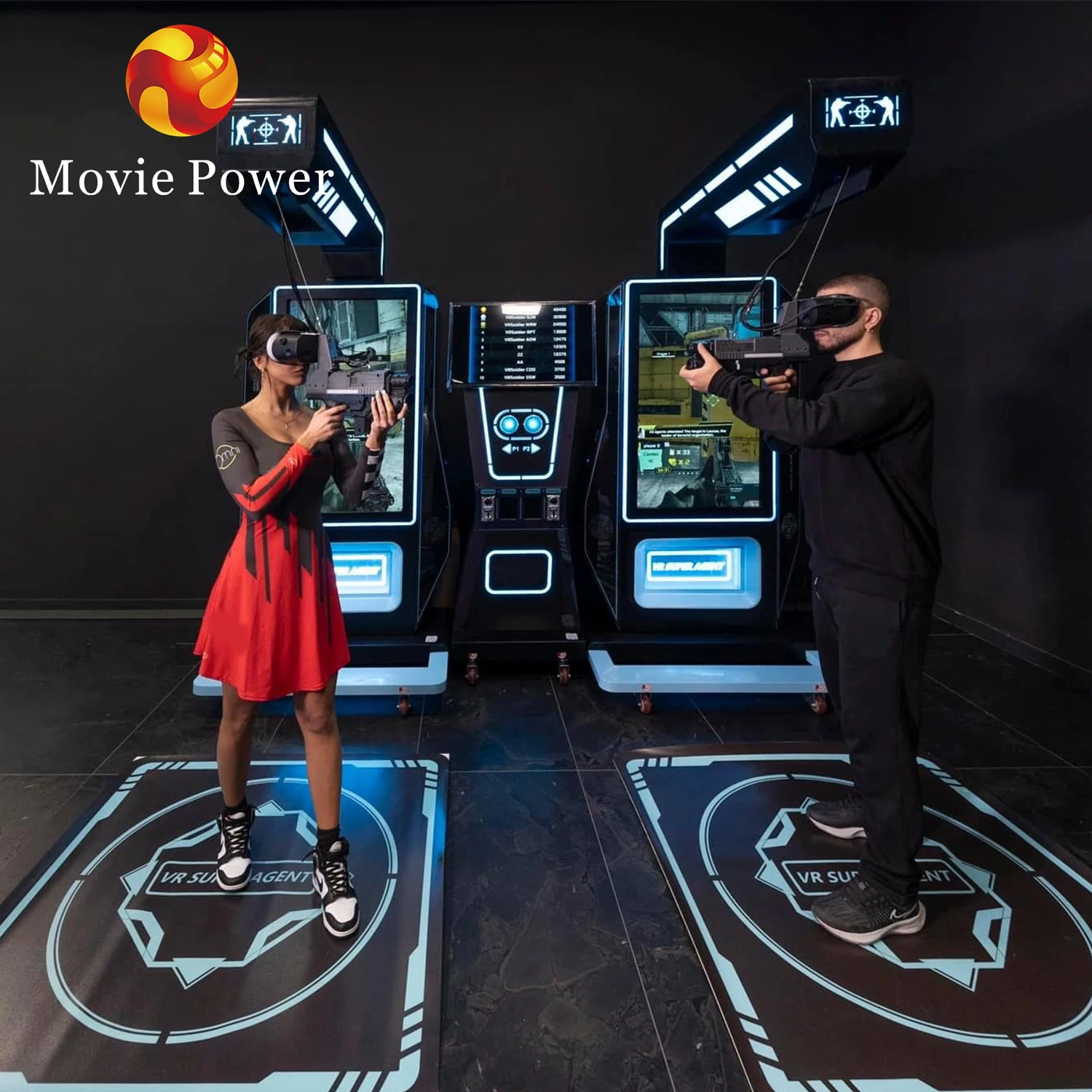 Hot Item Coin Operated Games Virtual Hunting Two Gun Shooting Simulator Easy Control Arcade Shooting Game Machine