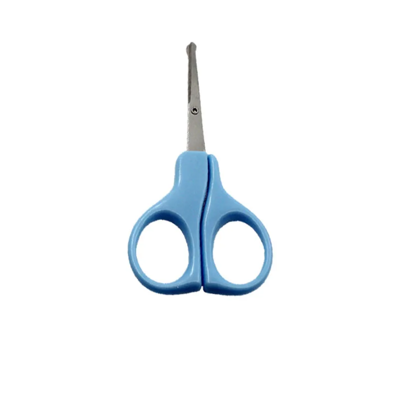 Wholesale Newborn Baby Safety Nail Clippers Scissors Cutter Round Head Baby Nail Scissors