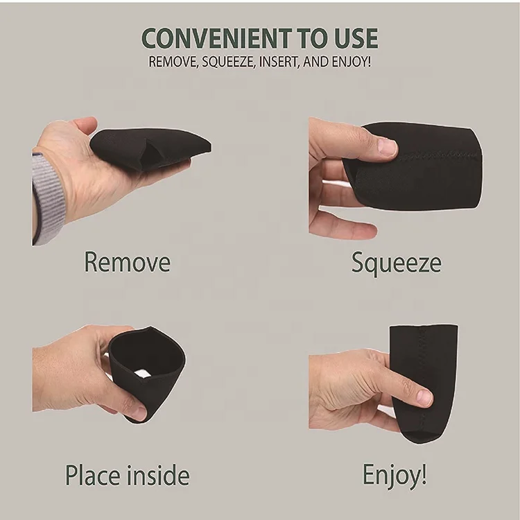 Sublimation Blank DIY Neoprene Tube 300ml Beer Can Coozies Slim Can cooler Covers