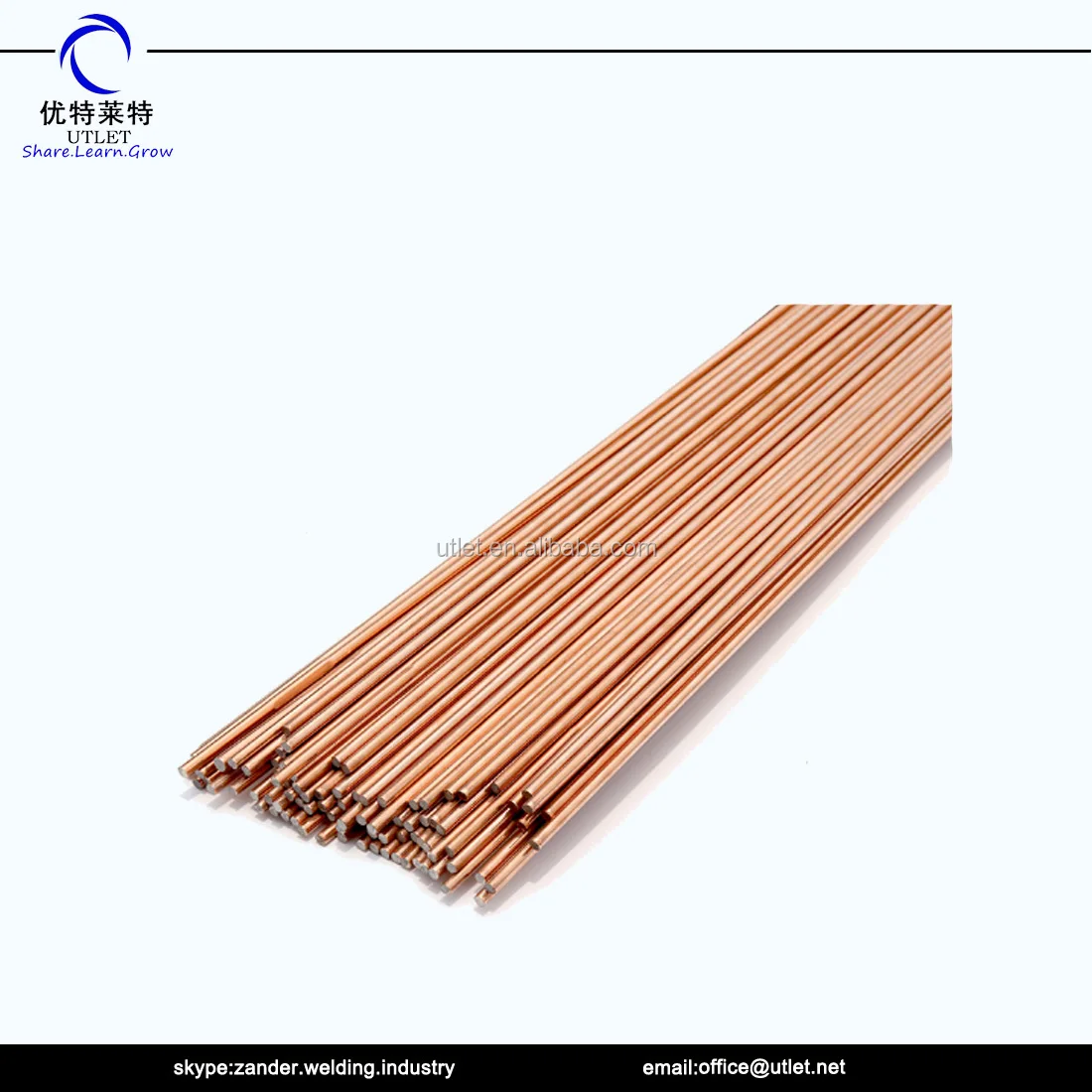 GTAW wire rod Diameter 3.2 mmx1000mm 5kgs /tube best price factory price