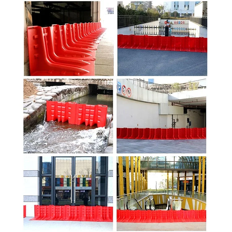 ABS+Alloy Flood Barrier Temporary Emergency Water Baffle Multi-function Water Block Water Board