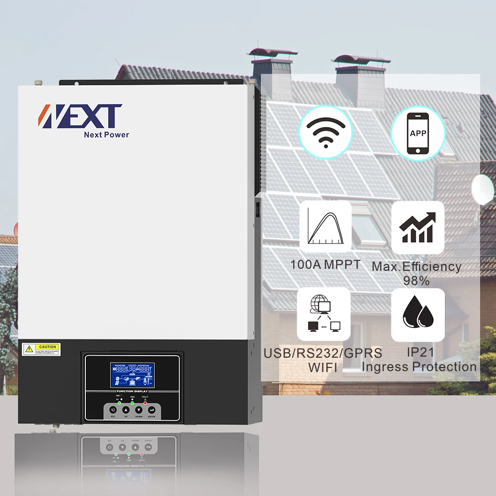 NM III 5.5KW 48V  Hybrid Inverter Without Battery MPPT Charge Inverters & Converters