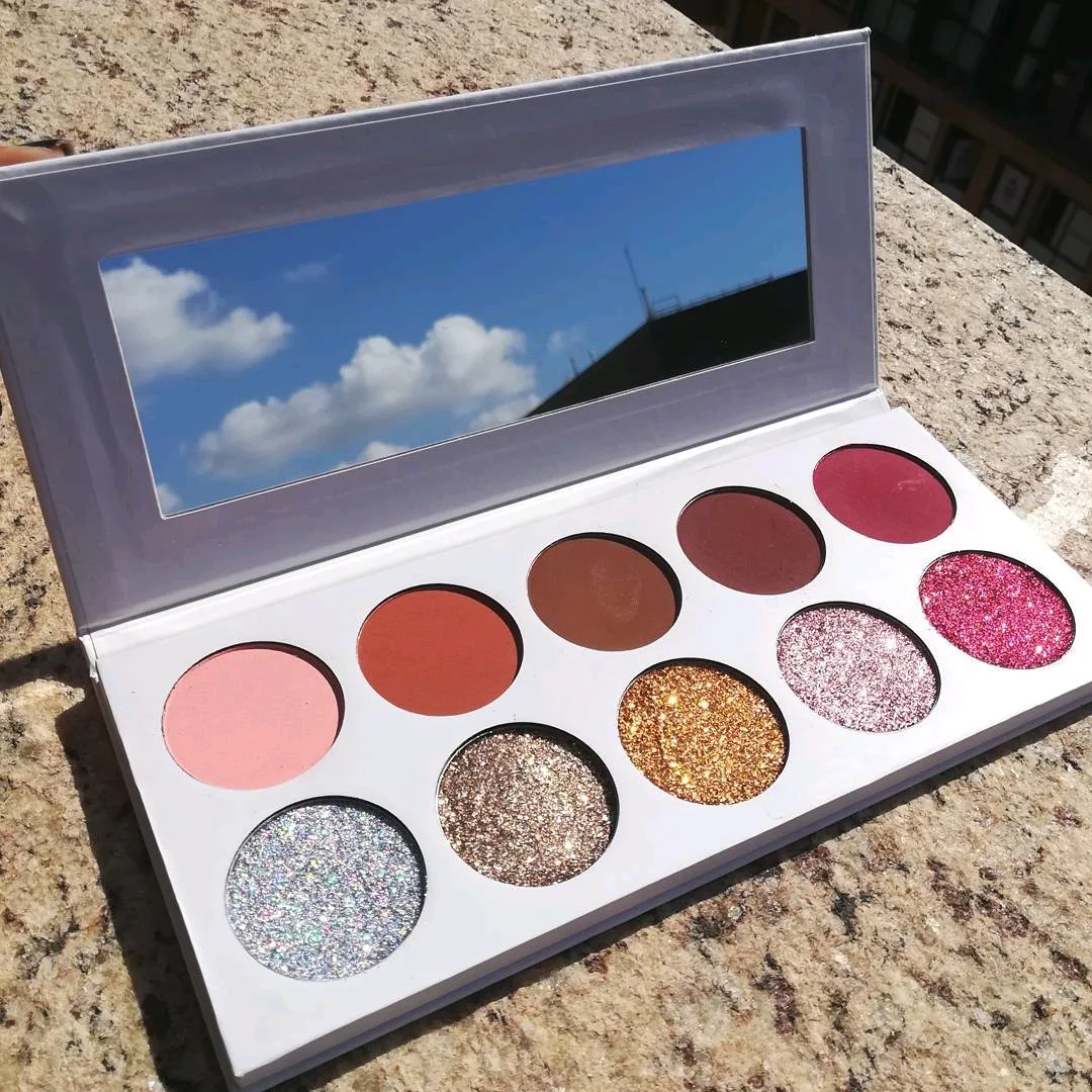 10 colors Luxury Private Label Professional Makeup Eyeshadow Foundation Makeup Eyeshadow palette