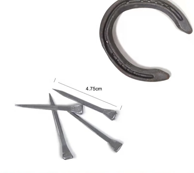 Customized racing plate horseshoes nail for the horse