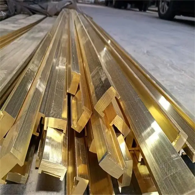 Wholesale Corrosion Resistant C28000  Square Brass Bar  C1100 Pure Copper  Round Rod Solid copper bar