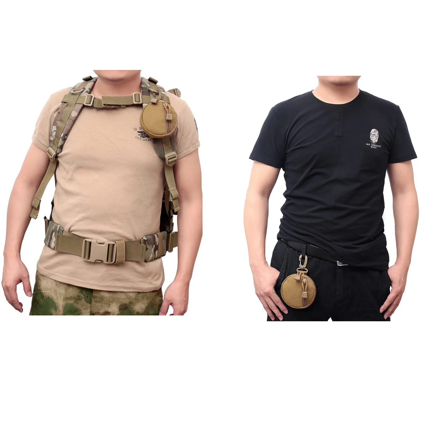 nylon mountaineering waterproof everyday carry tactical molle pouch molle walkie pouch tactical magazine pouch