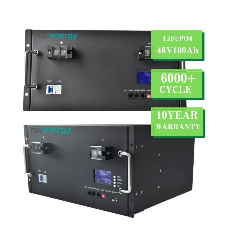 50ah 100ah 200ah 48v lithium iron phosphate battery pack lithium ion battery storage batteries for solar system