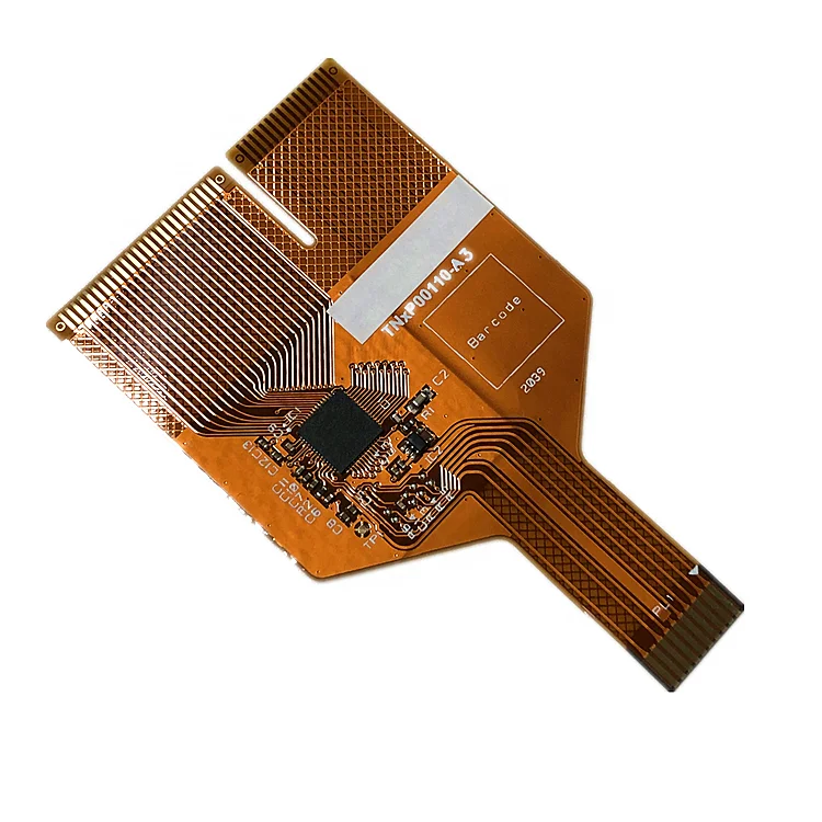Чипы в сборе ENIG Gold Finger с жесткой прокладкой FPC PCB
