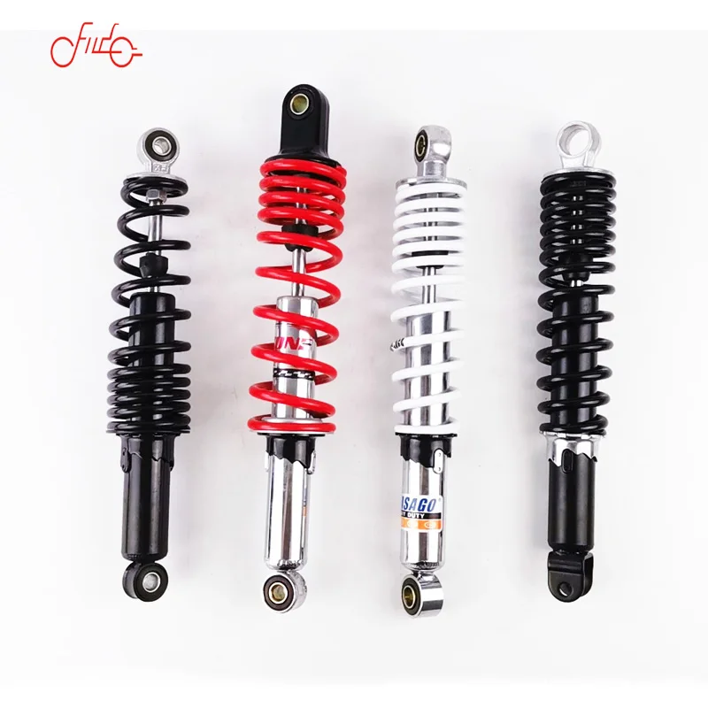 The Fine Quality Durable Rear Spring Motorcycle Absorber Shock 300MM 320MM 340MM for Retrofitting Motorcycle Electric scooter
