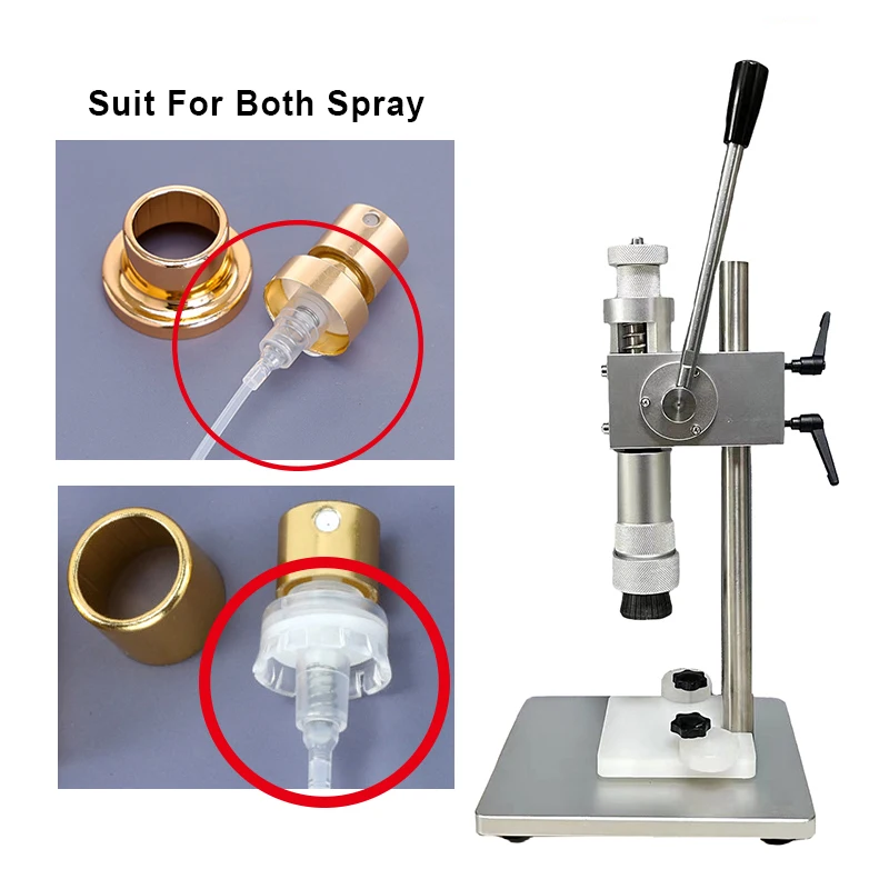 manual perfume bottle crimping machine perfume bottle cap sealing machine