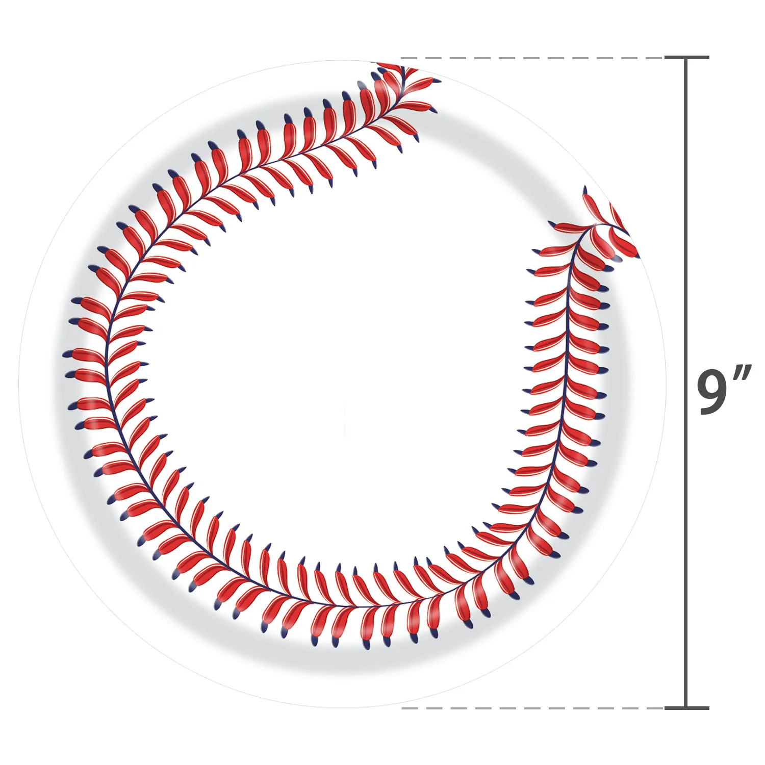 Baseball Sports Theme Party Birthday Supplies Table Decoration Disposable party dinner plate cup Tableware Set