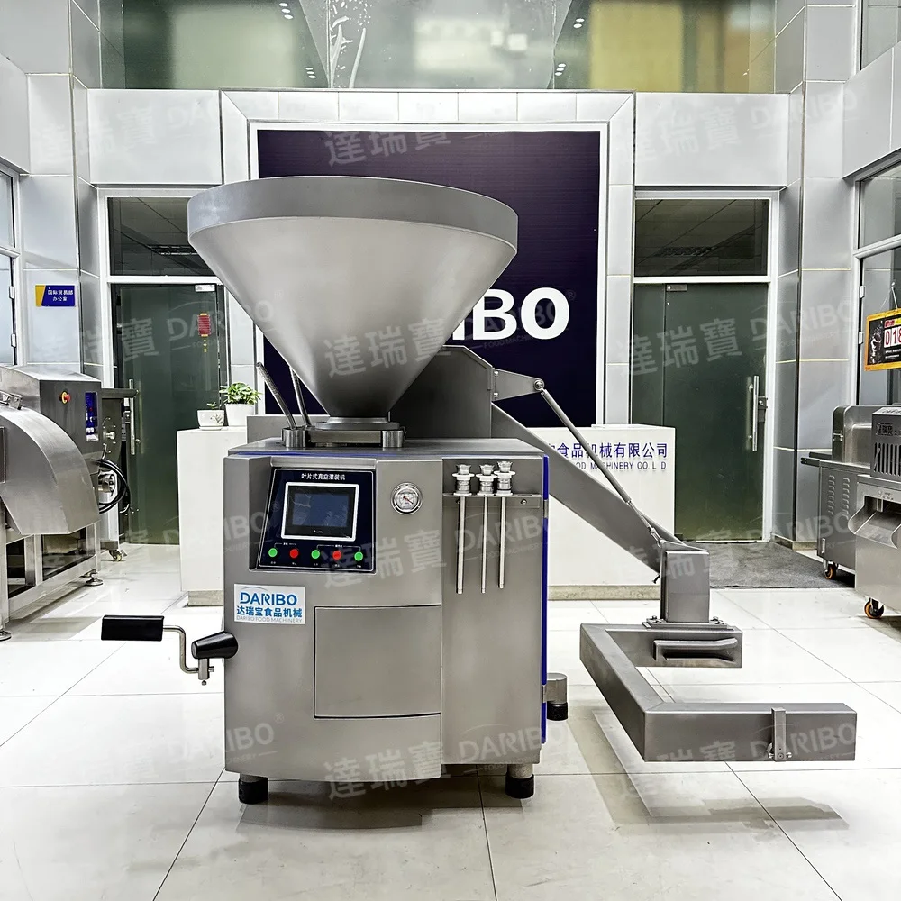 2024 Heavy Duty Vacuum Sausage Stuffing Machinery Line Food Processing Equipment for Sausage
