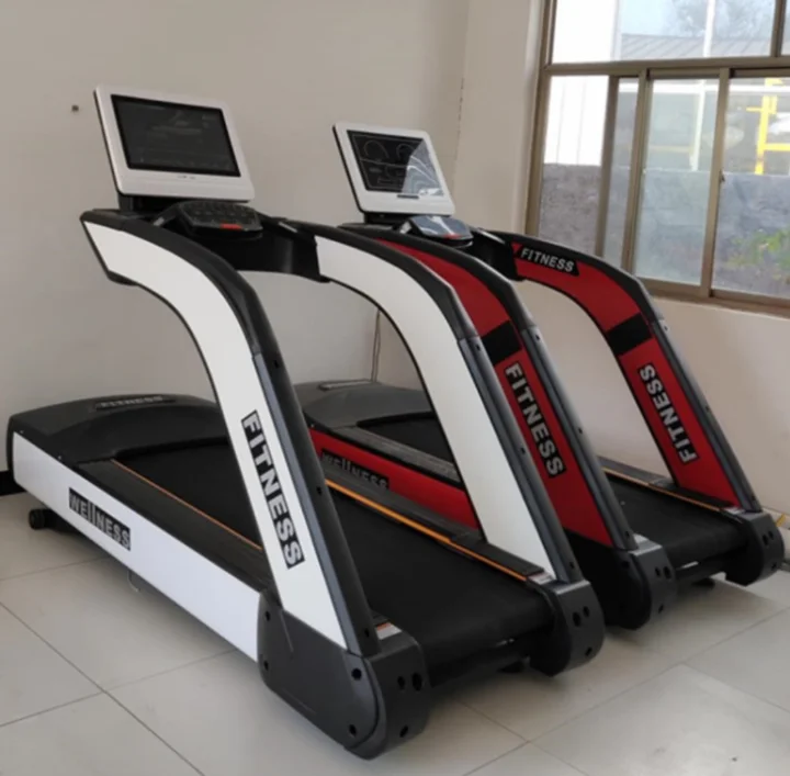 Commercial Treadmill Big touch screen  Running Exercise Machine Fitness Treadmill