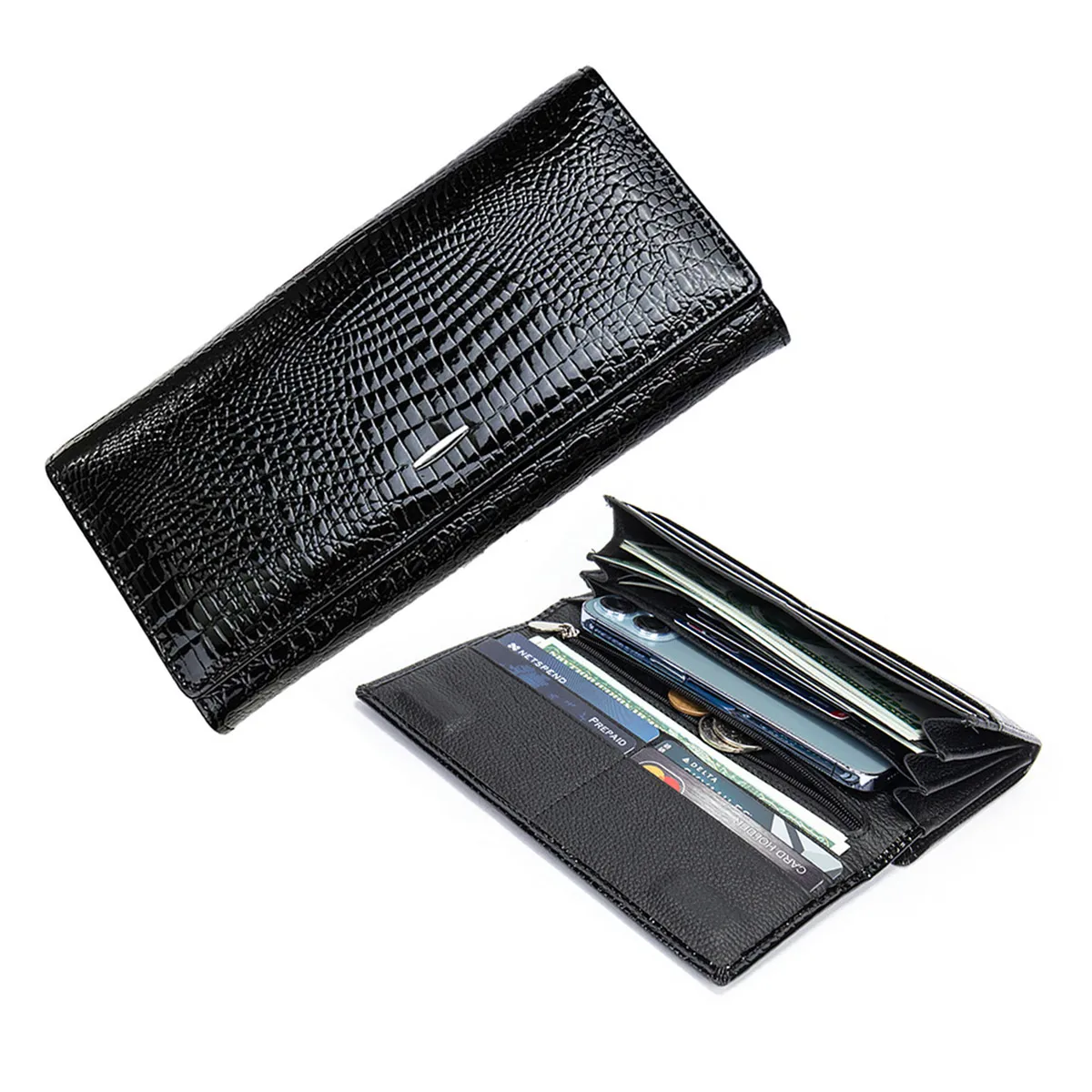 Мужской кожаный бумажник