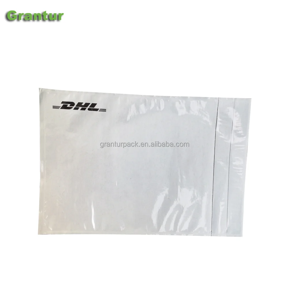 eco friendly air waybill pouch  DHL packing list envelope and   invoice enclosed pouch