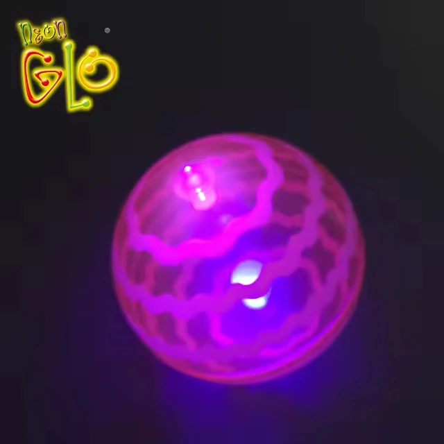 Wholesale Light Up Bouncy Ball Multi Color LED Light Up Juggling Balls Skill Game Toy Gifts Indoor Outdoor Games Ball Toys