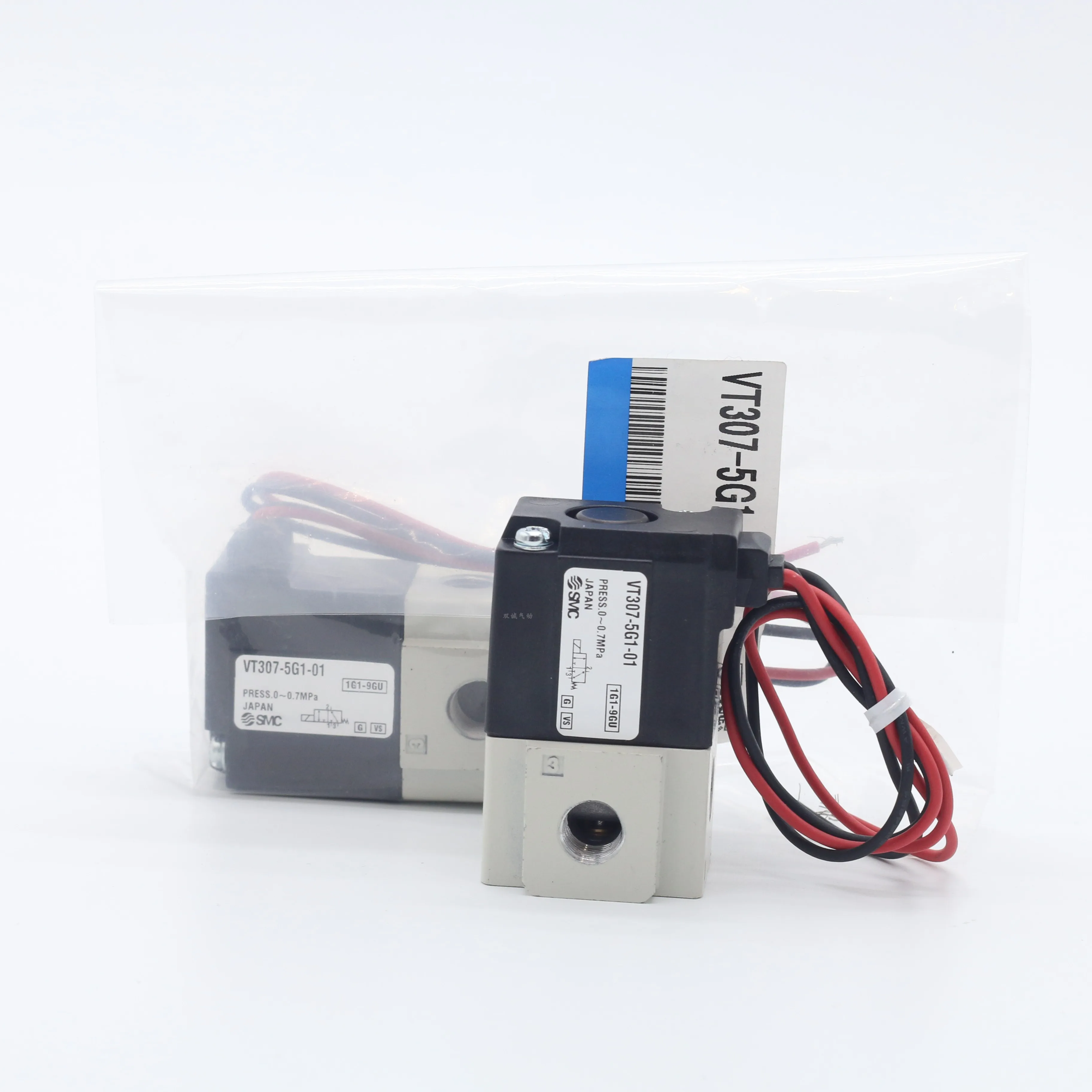 SMC Direct Operated Poppet Type Pneumatic Solenoid Valve VT307-5G1-DZ-01-02-N-F-Q