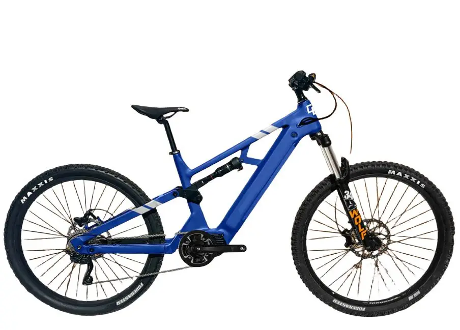 29' 27.5' Dual Suspension Mid Motor 500w Emtb Enduro Mtb Frame Full Suspension Electric Mountain Bike