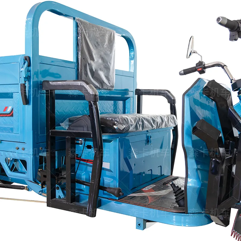 Home hauling truck electric tricycle high power 1200W three-wheeled electric car