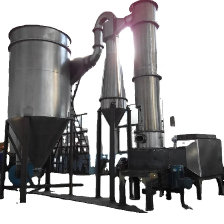 inorganic salt spin flash dryer for zinc stearate/calcium carbonate