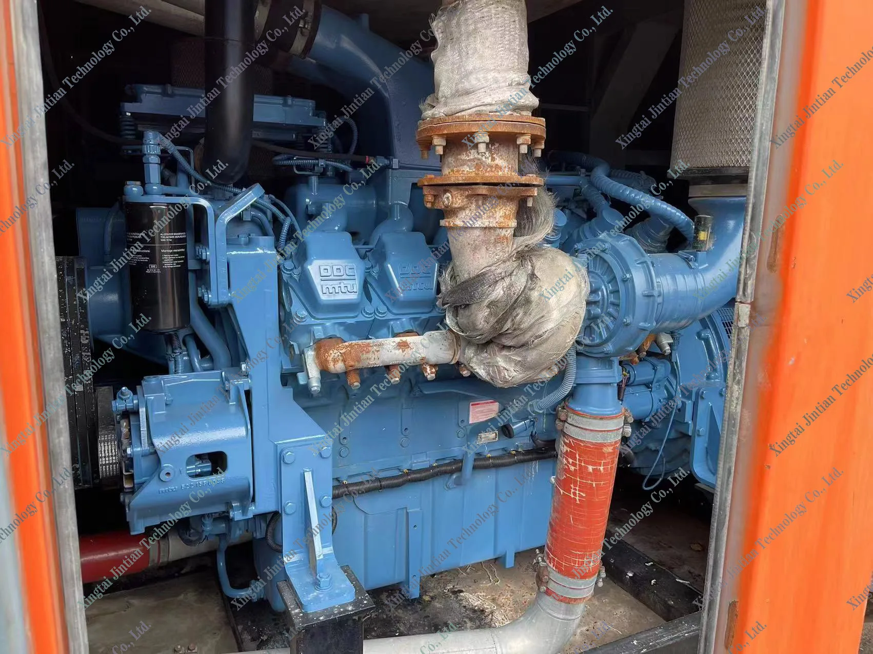 630kW/780kVA MTU 12V2000G63  Used Diesel Generator