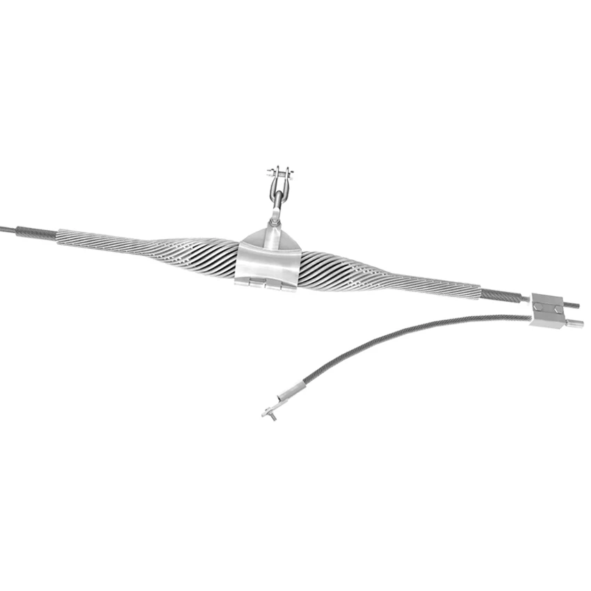 Top selling outer inner rods aluminium alloy wire  Preformed Rods Suspension Clamp for ADSS