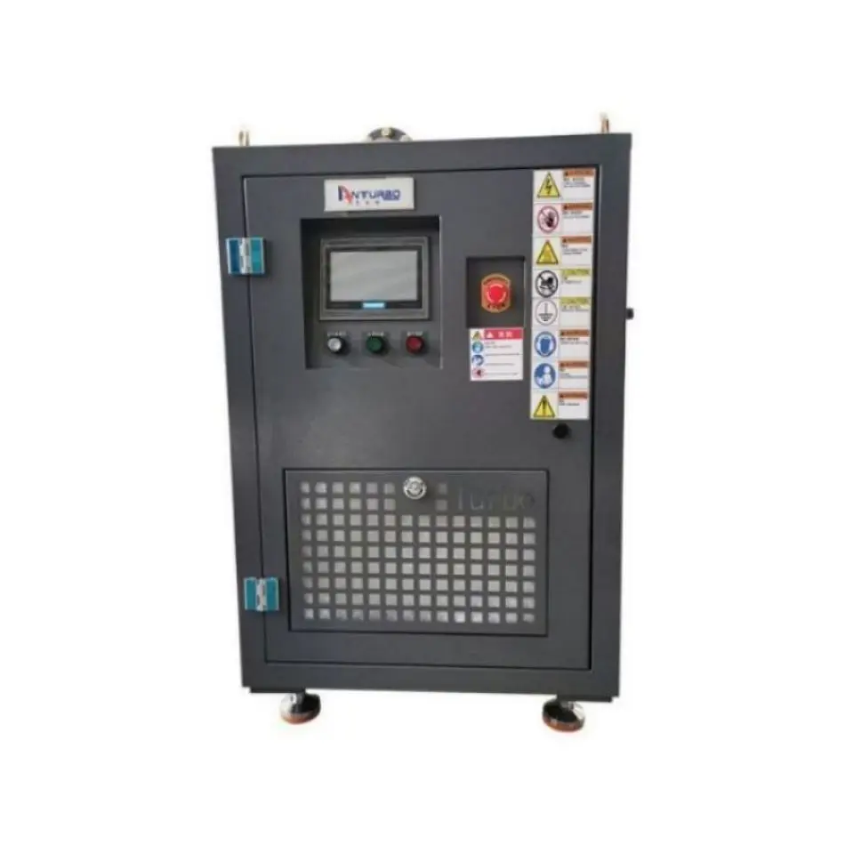 New Listing  Blue Permanent Magnet Motor Turbo Centrifugal Suspension Blower for Municipal Sewage Treatment