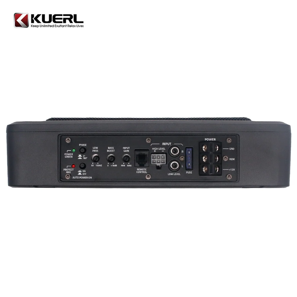 Guangzhou Kuer 6*9 inch multimedia car audio slim woofer speaker subwoofer SPL ative auto subwoofer