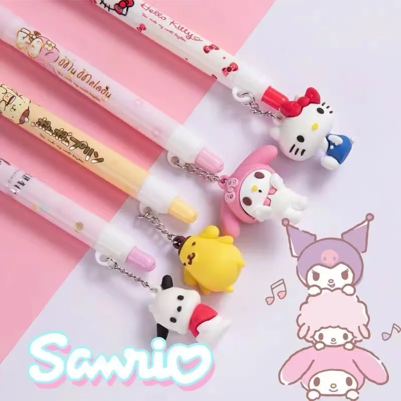 6247 sanrio cute pendant automatic pencil primary and secondary school students press activity pencil 0.5 animation automatic