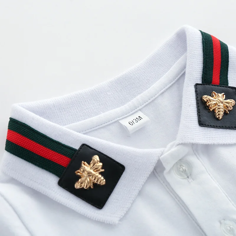 2pcs 100% cotton roupas infantil plain white infant wear baby footie with bib