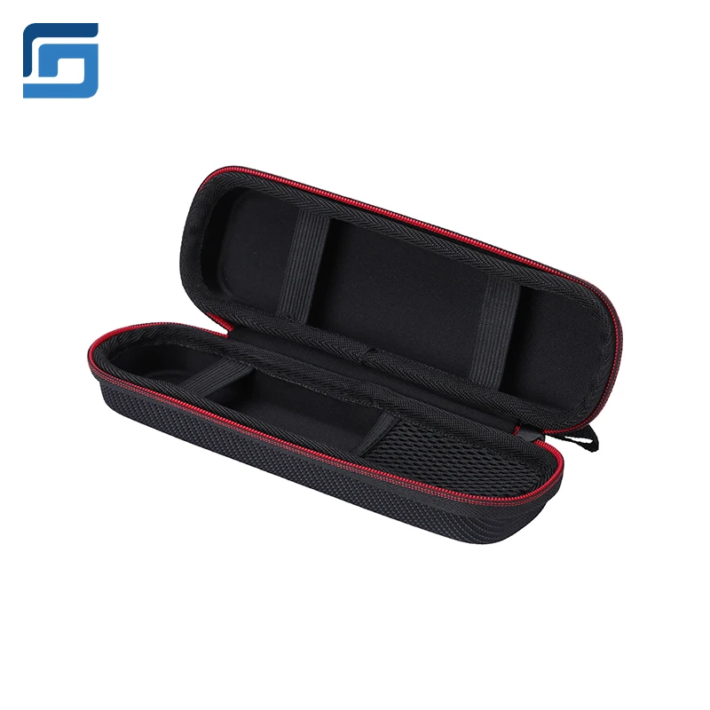 Custom Black Eva Travel Carry Box Pen Pencil Case For Pencil ,Ballpoint Pen,Usb Cable,Earphone