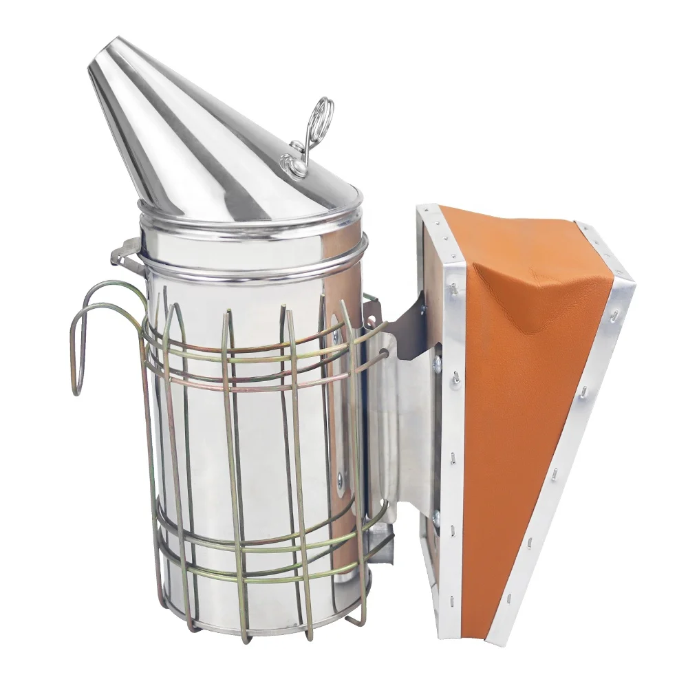 new design bee hive Stainless Steel bee smoker
