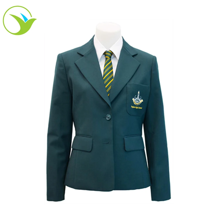 
Custom 10-17 years old stylish formal winter japanese student boys girls navy school uniform kids blazer for school teens suit 