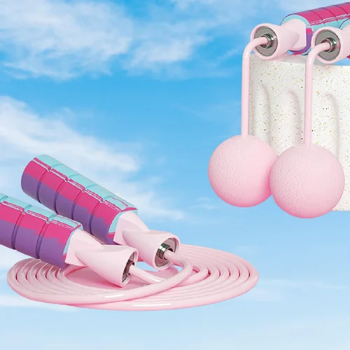 Dropshipping Gym Mini Equipment Ropeless Jump Rope Heavy Weighted Speed Skipping Custom Wireless Jump Rope With Bearing