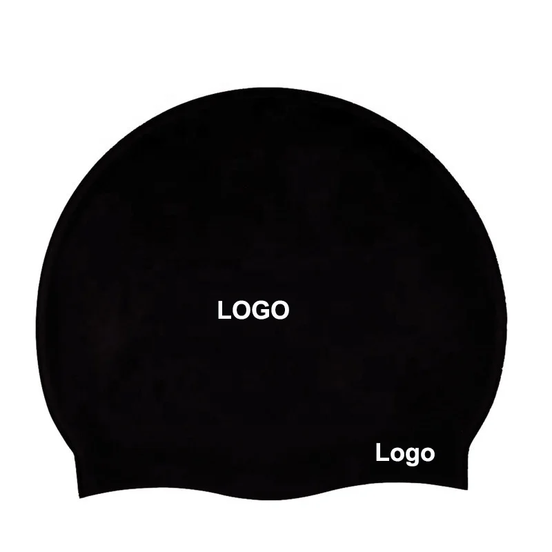 Силиконовая шапка для плавания унисекс мужчин и женщин взрослых бассейна защитная Водонепроницаемая