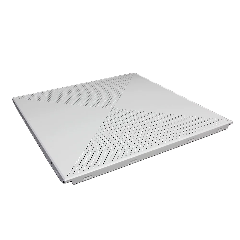 Fireproof Stretch Wave Baffle Ceiling Tile Custom Aluminum Sale Waterproof Cross Metal Customized Sound Irregular Training Style