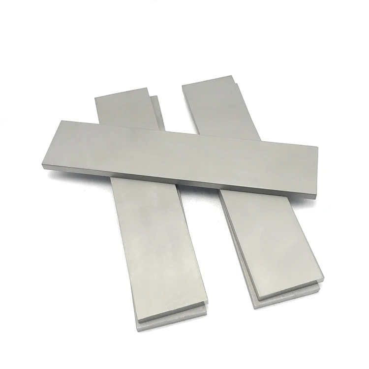 Hot Sale Tungsten carbide flat bars High Hardness Tungsten carbide plates, blocks, strips