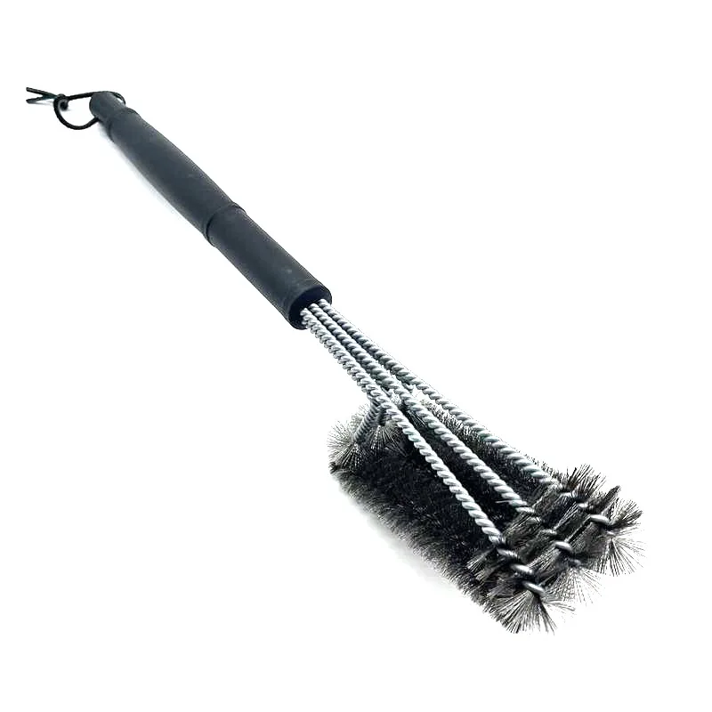 17.7 Inch Barbecue Cleaner For Grill Stainless Steel Grill brush And Scraper BBQ Grill Cleaning Brush
