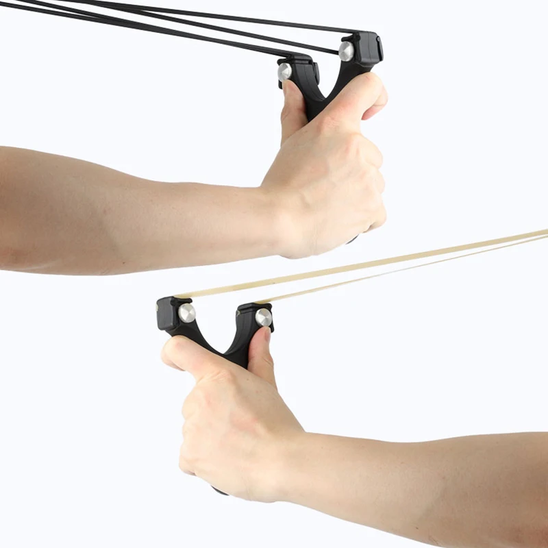 Rubber Bands Slingshot Catapult Outdoor Games Powerful Hunting Bow & Arrow Sling Shot Tools Hunting Sling shot