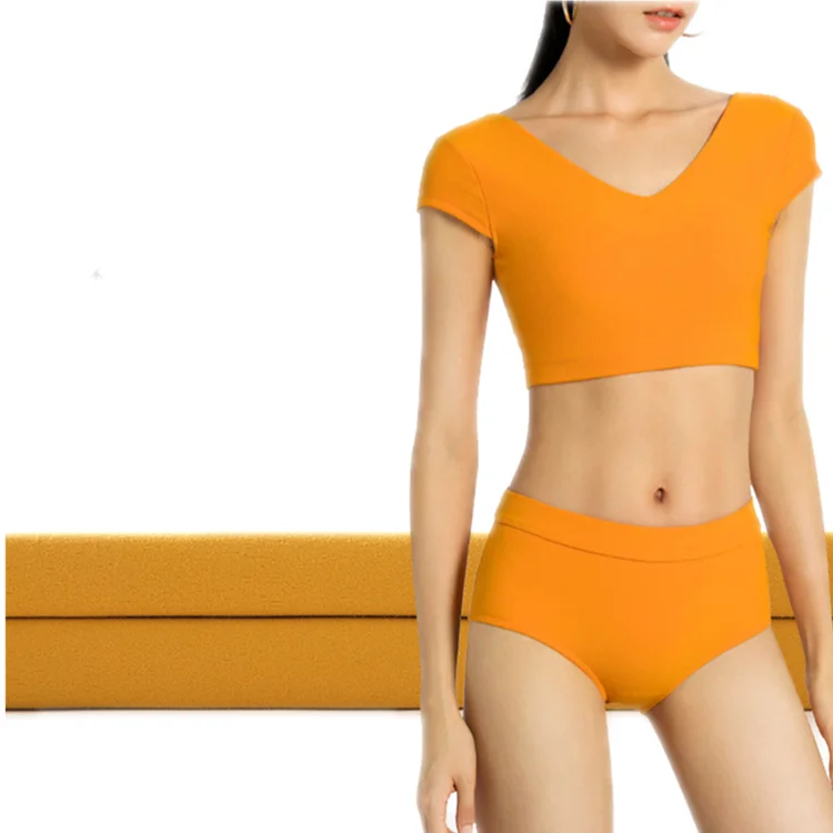 Yoga Leggings Align Sportswear 75%Nylon 25%Spandex 190GSM Naked Feel Stretch Yoga Pants Fabric