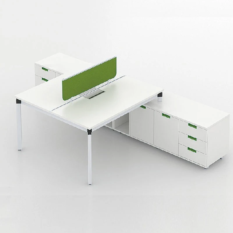 Luxury 3 seater Open Staff Workstation wooden modular 120 degree curved executive triangle workstation desk table with cabinet