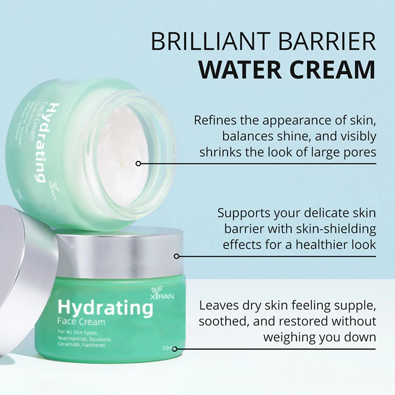 Custom Logo 4 Pack Firm & Lift Face Cream Set for Glowing Skin Brighten With Niacinamide Face Cream & Lotion Private Label