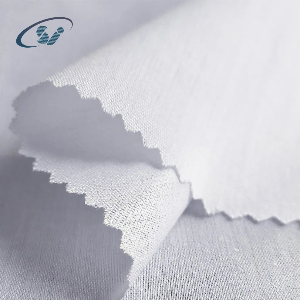 Hot selling HDPE fusible Interfacing 100%polyester T8508 Shirt interlining for garment factory& wholesales