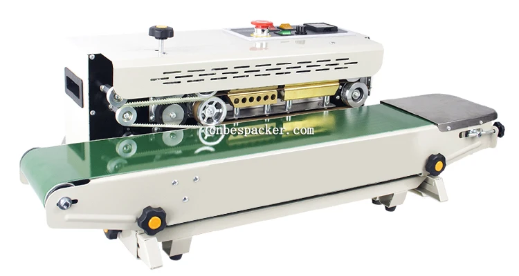 
Bespacker High quality automatic plastic bag sealing machine continuous band sealer sealing machine 