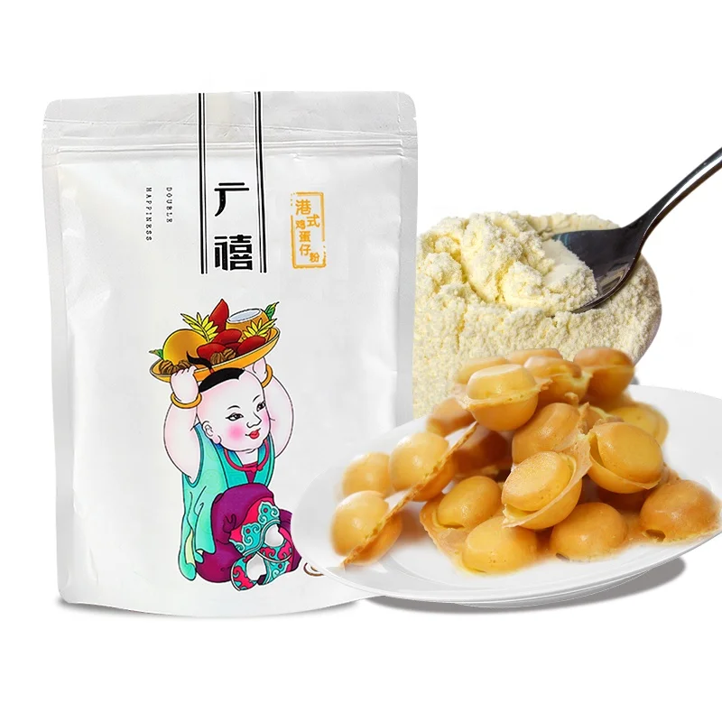 900g Double Happiness Good Taste Egg Waffle Powder Mix for Egg Waffle, Breakfast or Cake Baking