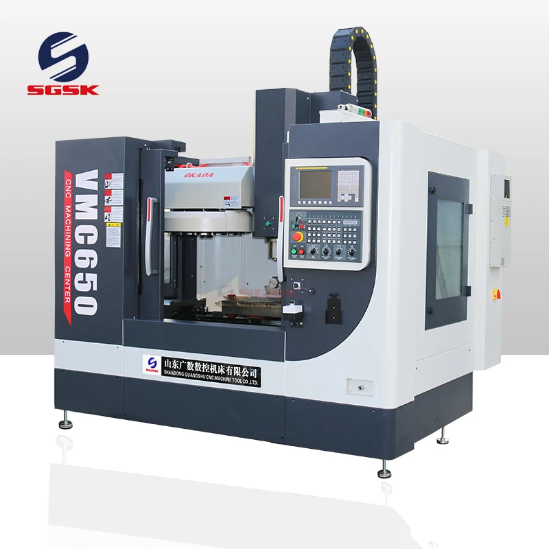 Небольшой фрезерный станок с ЧПУ фрезерные станки с ЧПУ (cnc) okuma VMC650 3 оси обрабатывающий центр с ЧПУ