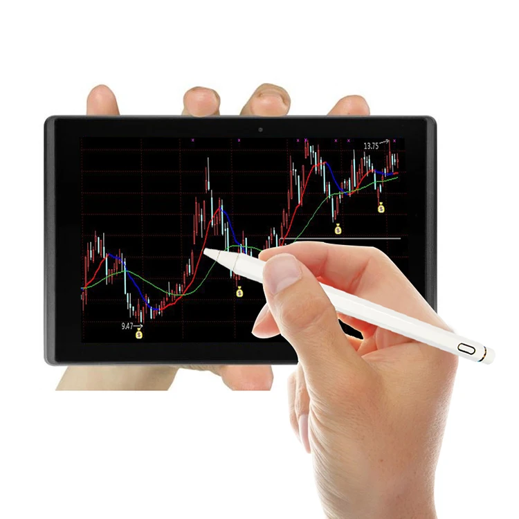 Универсальный емкостный активный сенсорный Стилус тонкий наконечник для сенсорных устройств Android
