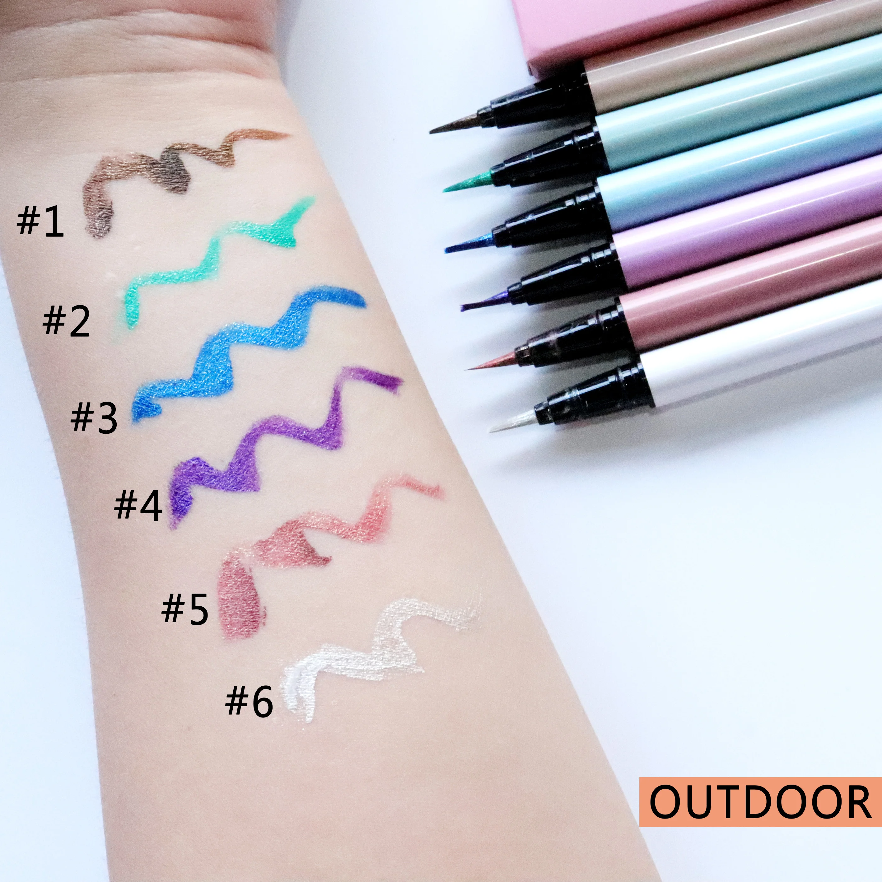 Long Lasting Eye Liner Private Label Shimmer Eyeliner Wholesale