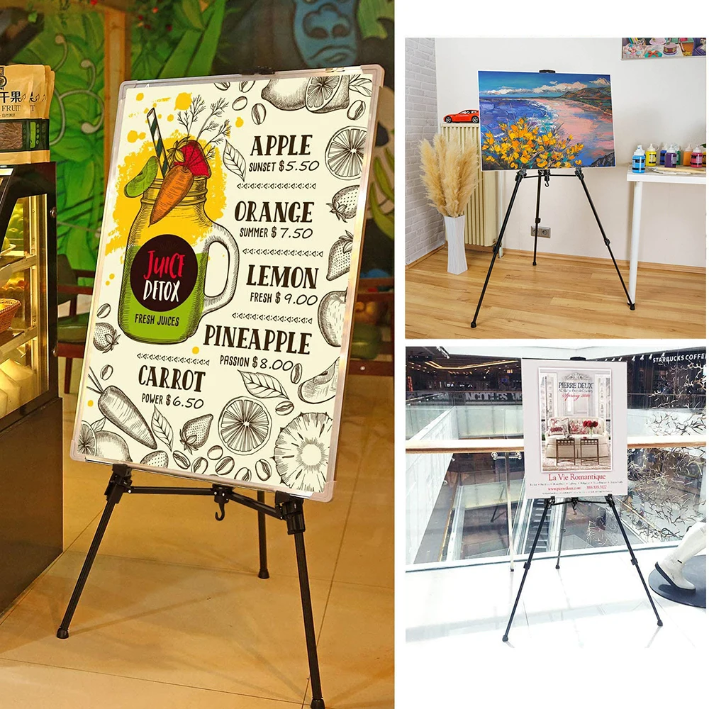 High adjustable Art Easel from 17 inches to 66 inches suitable for any kids and adults/perfect for floor stands