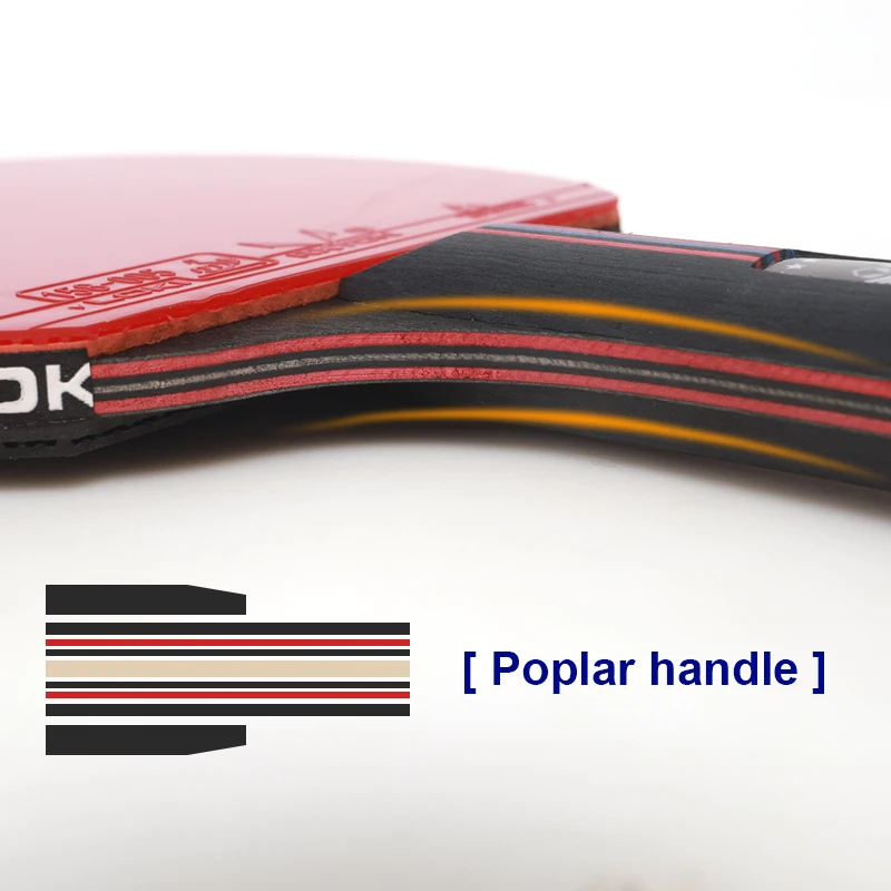 LOKI Professional K4 Star Tenis De Mesa Raqueta ITTF Approved Raquetas De Tenis De Mesa High Performance Table Tennis Racket